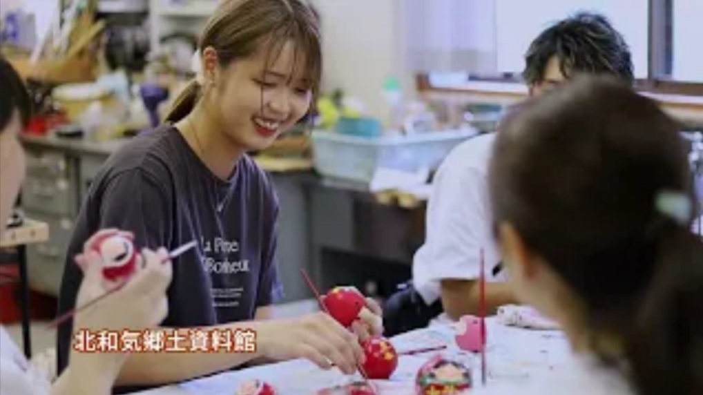 中国学園大学が北和気地区との交流事業で制作した動画