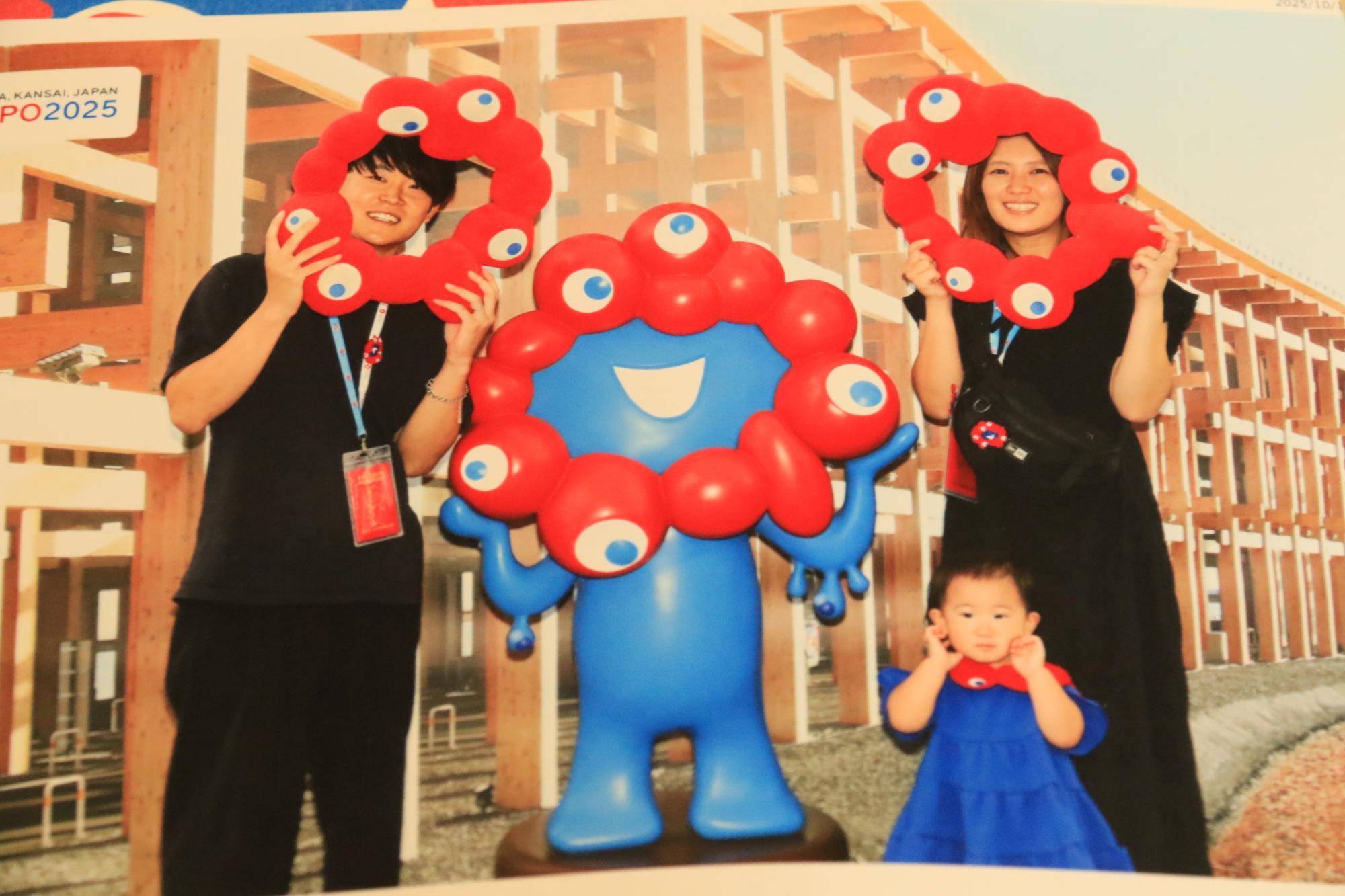 小林さん家族の旅行の画像