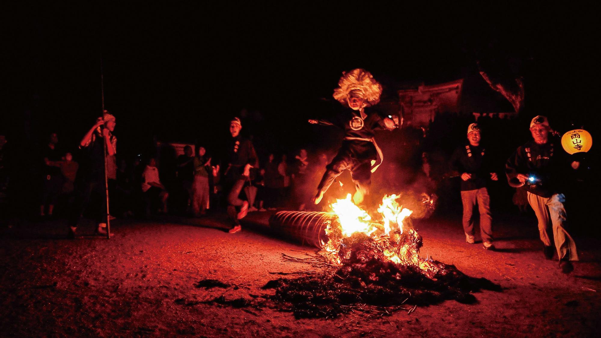 両山寺護法祭の画像