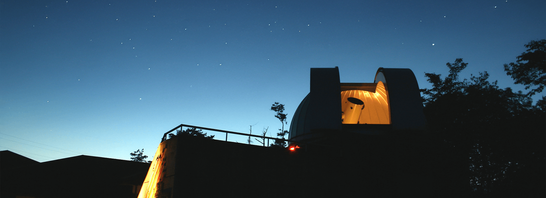 さつき天文台の星空の画像