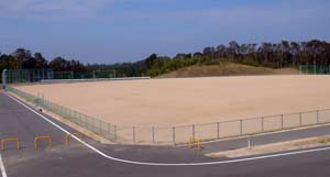 見晴らしの良いさくらグラウンドの写真