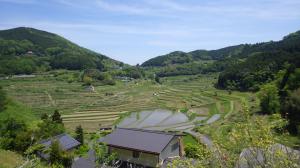 大垪和西棚田の全景を撮った写真