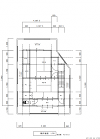 募集中の中間管理住宅3階の間取り図