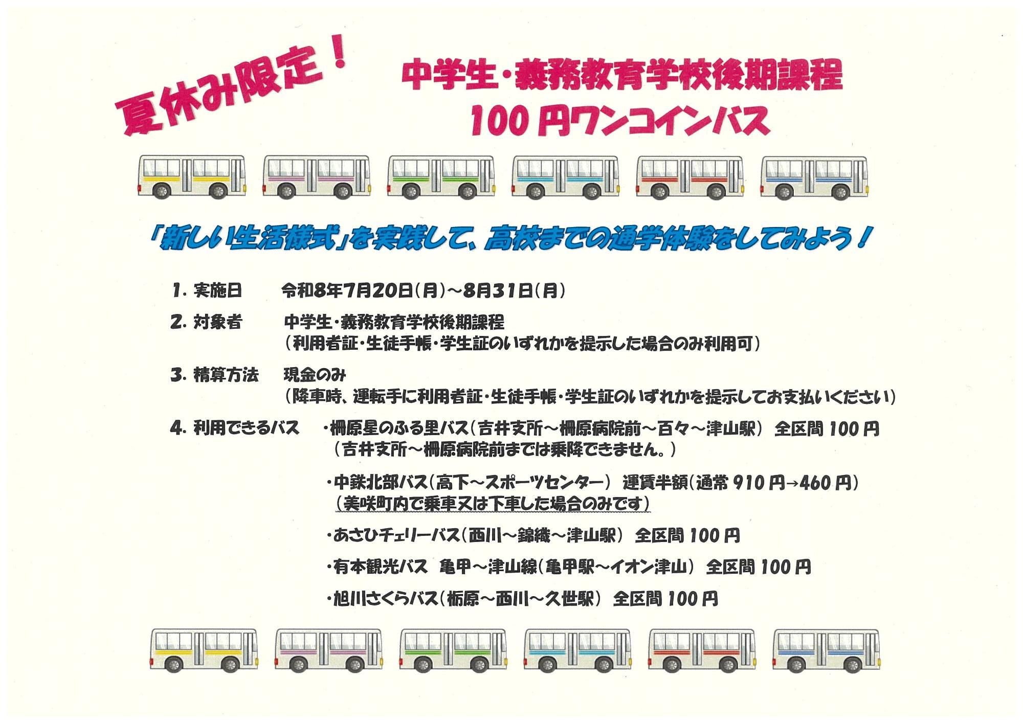ワンコインバスチラシ