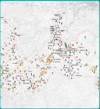 中央地域の防災ハザードマップ