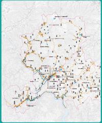 旭地域の防災ハザードマップ